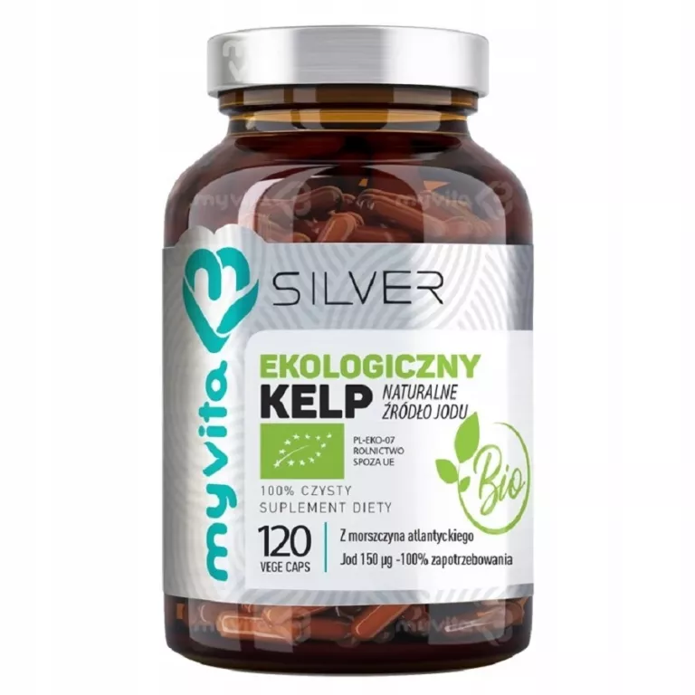 SUPLEMENT DIETY MYVITA EKOLOGICZNY KELP KAPSUŁKI 120 SZT.