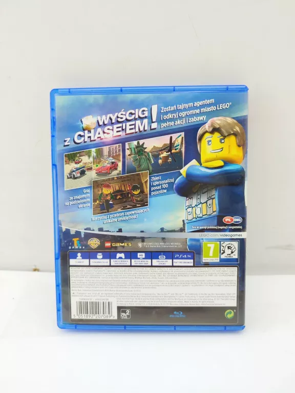 GRA PS4 LEGO CITY TAJNY AGENT