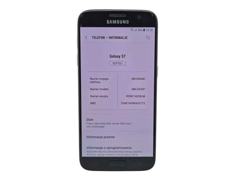 TELEFON SAMSUNG GALAXY S7 4/32 GB
