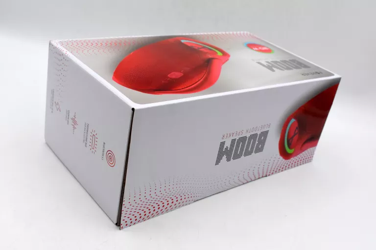 GŁOŚNIK FOREVER BOOM 20W CZERWONY