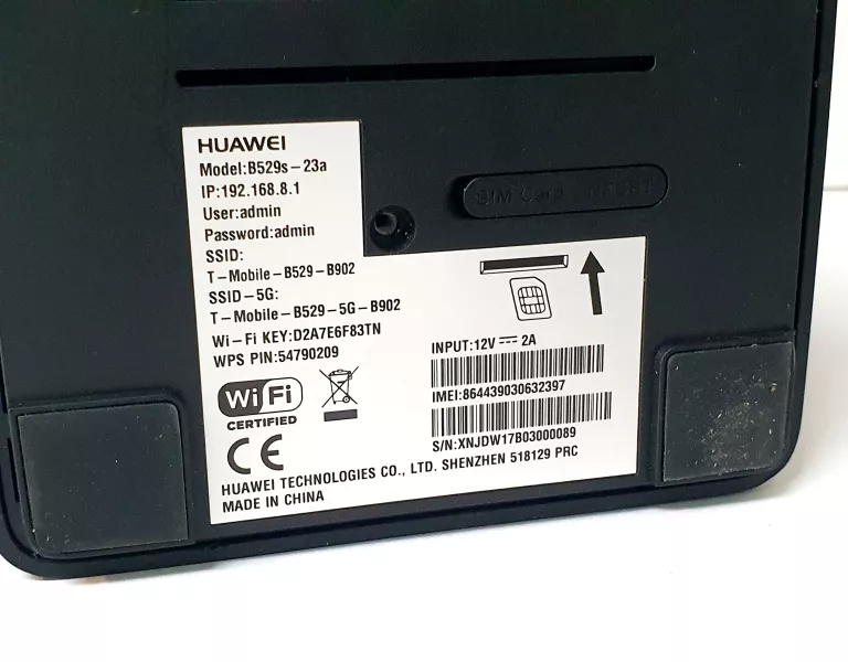 ROUTER LTE HUAWEI B529S-23A CZARNY