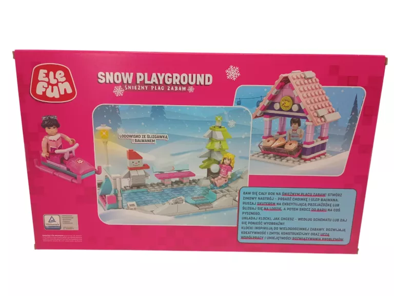 ŚNIEŻNY PLAC ZABAW KSIĘŻNICZKI ELEFUN SNOW PLAYGROUND 523 ELEMENTY