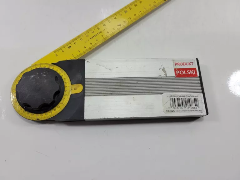 KĄTOMIERZ NASTAWNY 500MM ALUMINIOWO METALOWY Z PODZIAŁKĄ