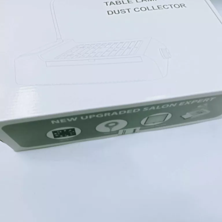 ODKURZACZ DO PAZNOKCI Z LAMPĄ 60 W WENTYLATOR DO ODSYSANIA PYŁU