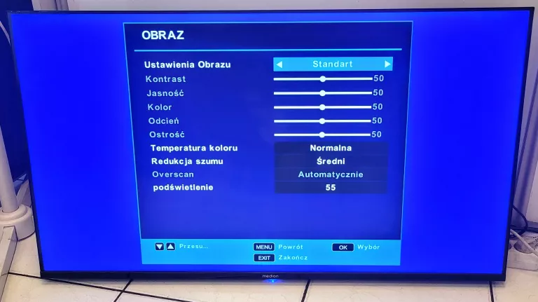 TELEWIZOR LED MEDION MD30225 40'' FULL HD Z WBUDOWANYM DEKODEREM DVB-T2