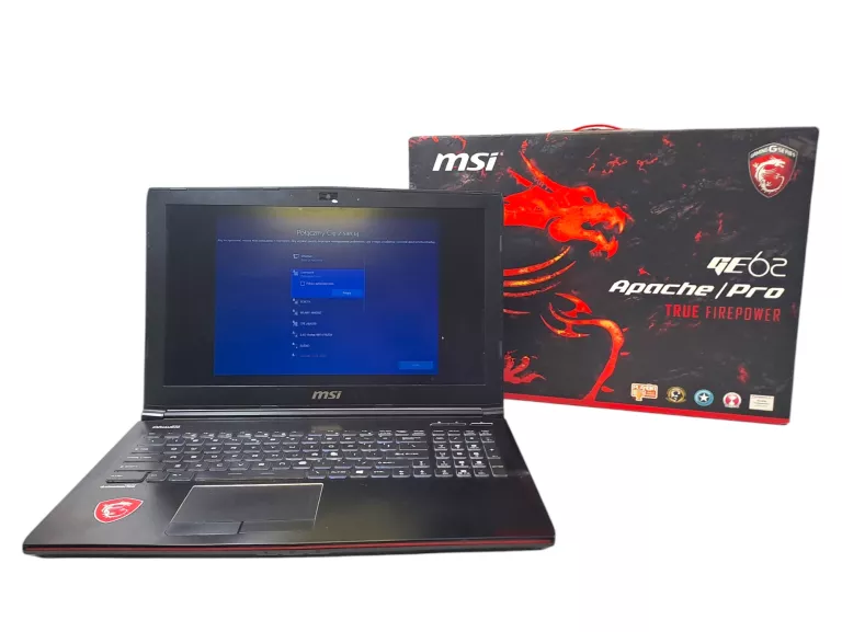 MSI GE62 6QC-619XPL