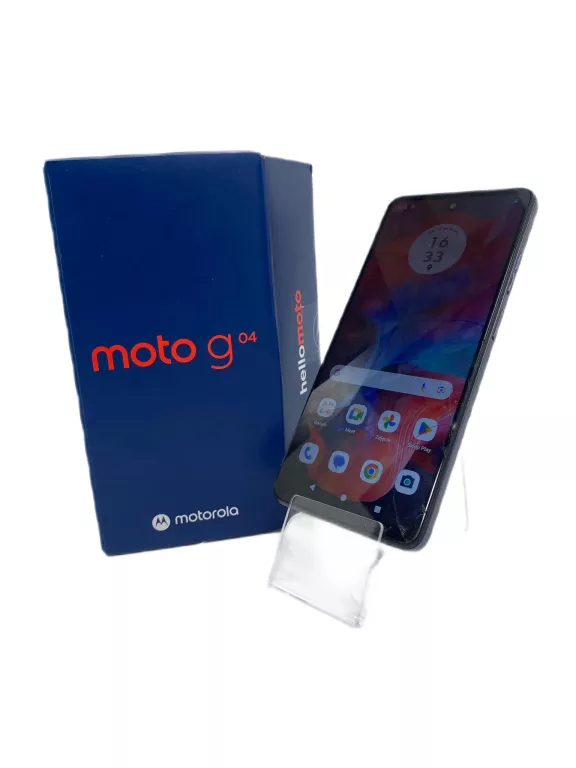 TELEFON MOTOROLA MOTO G04 4/128GB !OPIS! KOMPLET