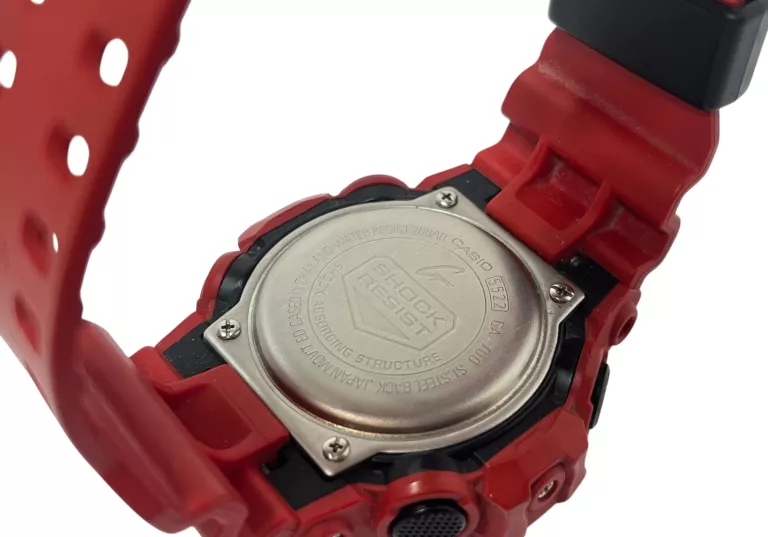 ZEGAREK CASIO G-SHOCK GA-700 CZERWONY *OPIS*