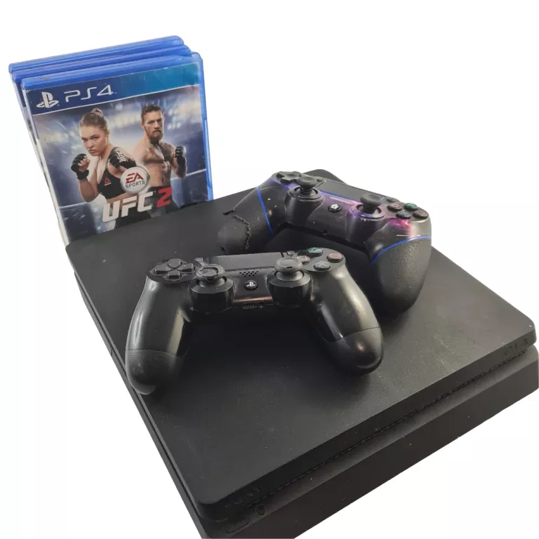 KONSOLA PS4 SLIM 500GB + 2 PADY
