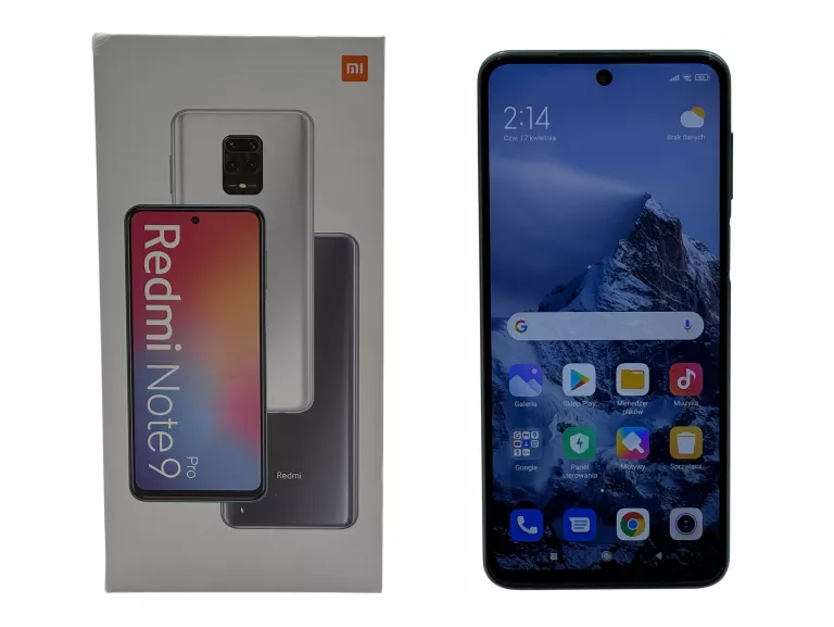TELEFON XIAOMI REDMI NOTE 9 PRO 6/64GB 6,67'' 64MPIX TROPICAL GREEN