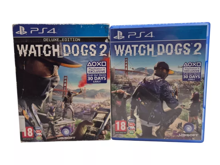 GRA NA PS4 WATCH DOGS 2 DELUXE EDITION