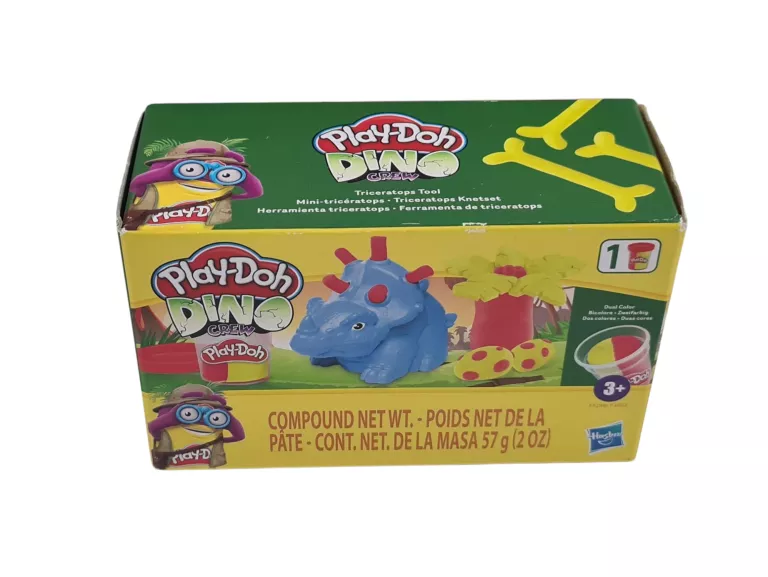 PLAY DOH DINO CREW TRICERATOPS HASBRO ZABAWKOWY DINOZAUR