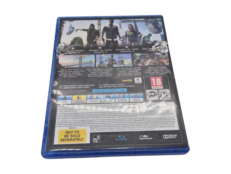 GRA NA PS4 WATCH DOGS 2 DELUXE EDITION