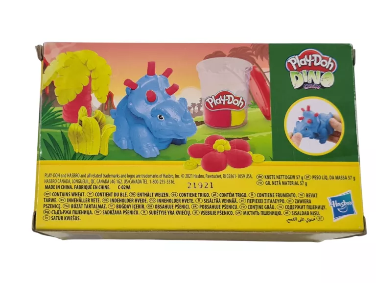PLAY DOH DINO CREW TRICERATOPS HASBRO ZABAWKOWY DINOZAUR