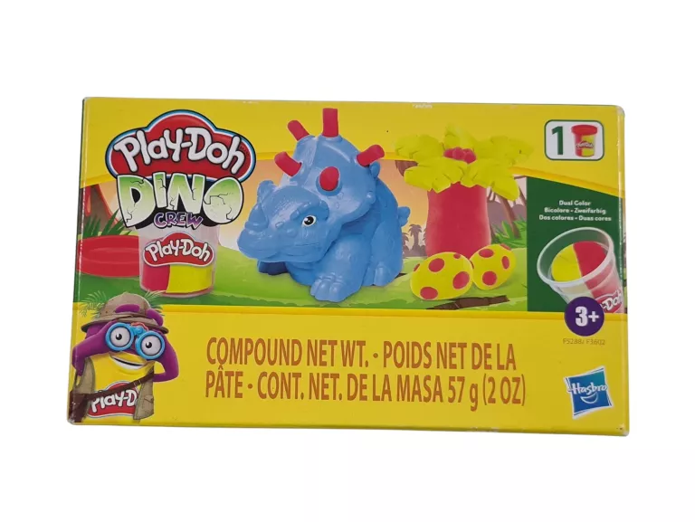 PLAY DOH DINO CREW TRICERATOPS HASBRO ZABAWKOWY DINOZAUR