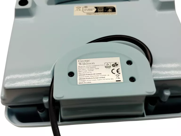 OPIEKACZ DO WYPIEKÓW CIASTEK 750W NIEBIESKI NIEPRZYWIERAJĄCA POWŁOKA
