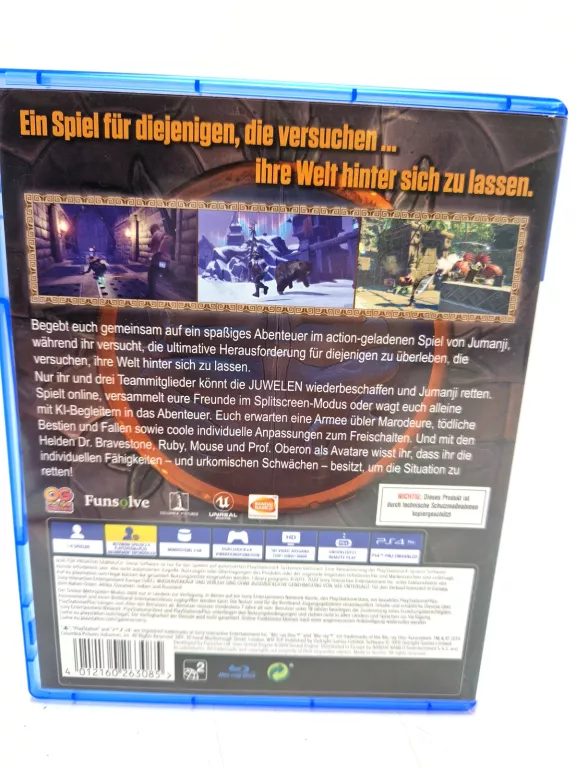 GRA PS4 JUMANJI