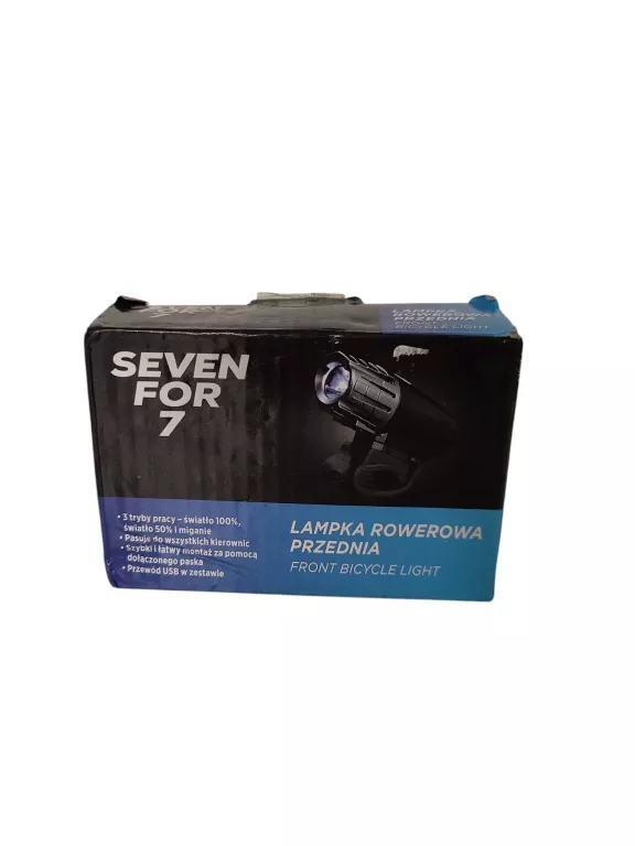 SEVEN FOR 7 LAMPKA ROWEROWA PRZEDNIA
