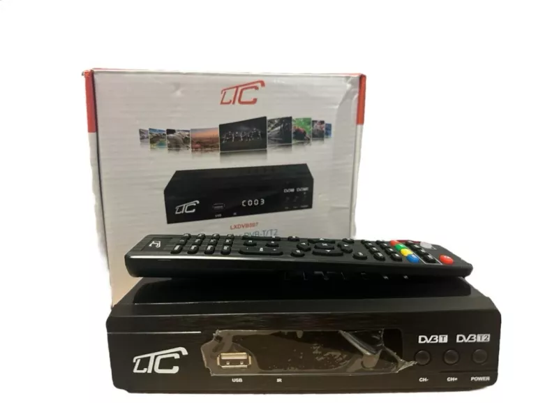 TUNER DEKODER DVB-T2 H.265 HEVC LTC LXDVB507 ORGPUD