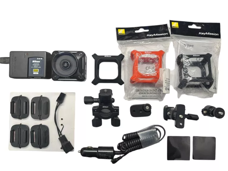 KAMERA SPORTOWA NIKON KEYMISSION 360 4K UHD ZESTAW