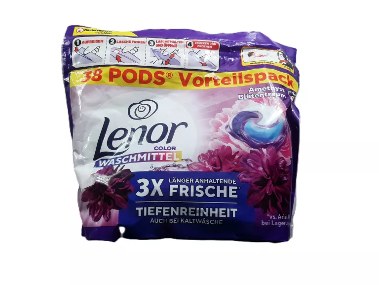 KAPSUŁKI DO PRANIA LENOR COLOR AMETHYST 38 PRAŃ