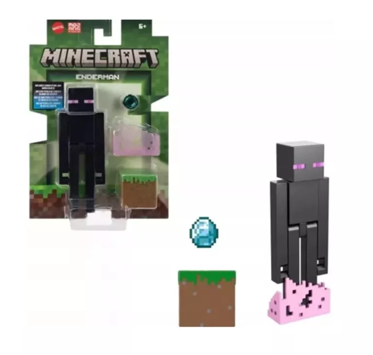 MINECRAFT GTP08 JCN37 FIGURKA ENDERMAN FABRYCZNIE ZAPAKOWANE