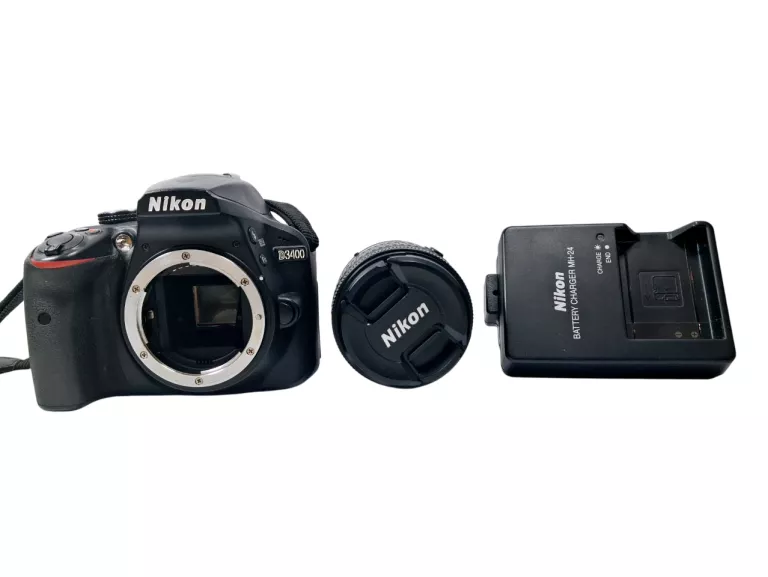 LUSTRZANKA NIKON D3400 + OBIEKTYW AF-P 18-55MM NON VR KOMPLET