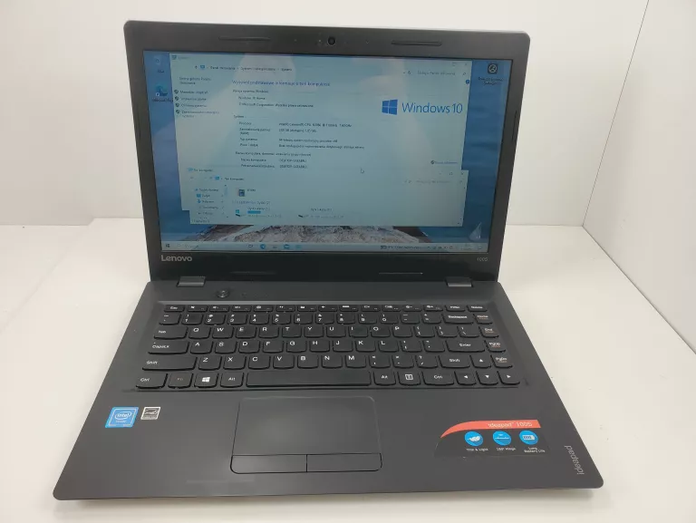 LAPTOP LENOVO IDEAPAD 100S INTEL CELERON N3060 1,6 GHZ 2 GB RAM 180 GB HDD