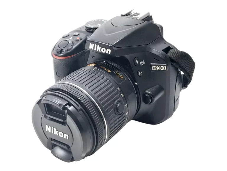 LUSTRZANKA NIKON D3400 + OBIEKTYW AF-P 18-55MM NON VR KOMPLET