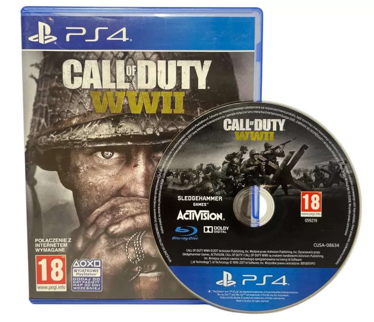 GRA NA KONSOLĘ PS4 CALL OF DUTY WWII
