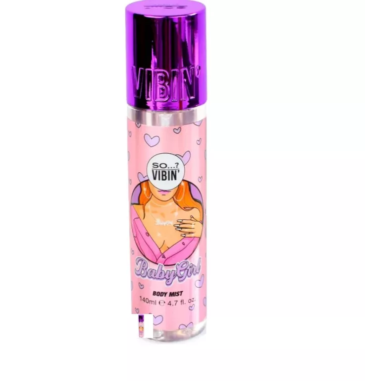 SO…?VIBIN BABY GIRL MGIEŁKA DO CIAŁA140ML 5018389026103