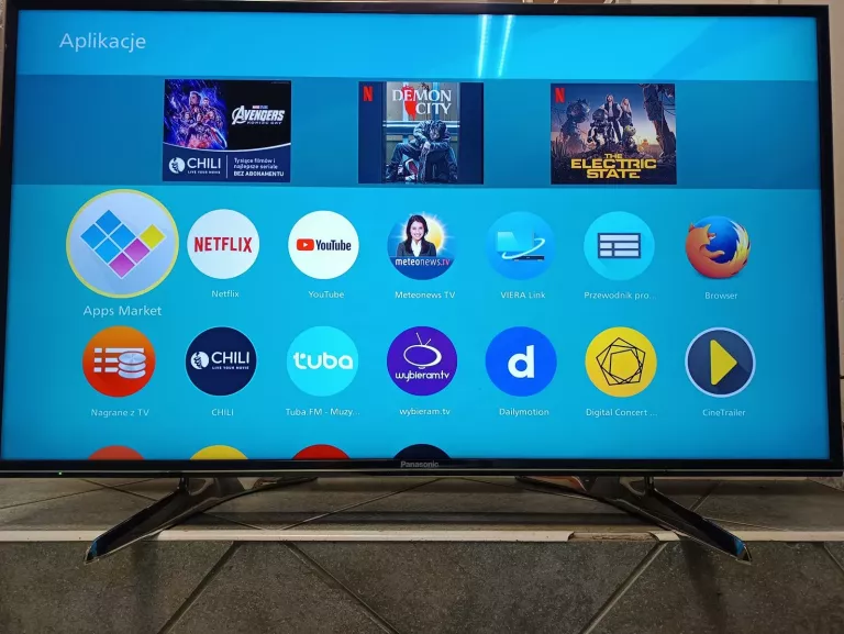 SMART TV PANASONIC TX-40DXU601 + PILOT