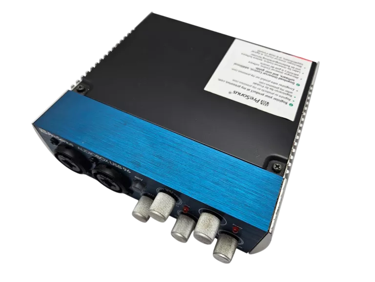 INTERFEJS PRESONUS AUDIOBOX 96 STUDIO +MIKROFON +SŁUCHAWKI