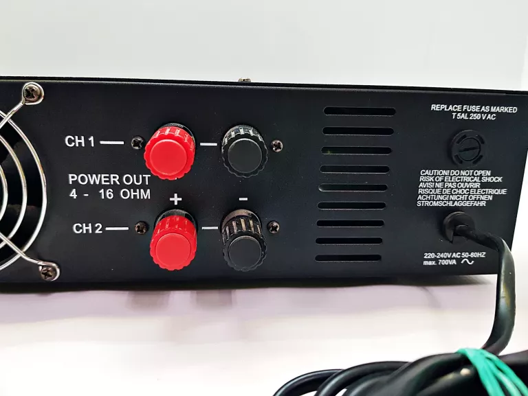 WZMACNIACZ KOŃCÓWKA MOCY MC CRYPT PA-5000 MK II