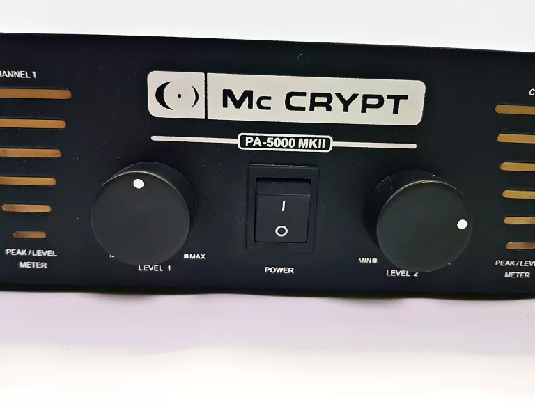 WZMACNIACZ KOŃCÓWKA MOCY MC CRYPT PA-5000 MK II