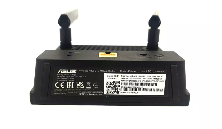 ROUTER ASUS 4G-N16