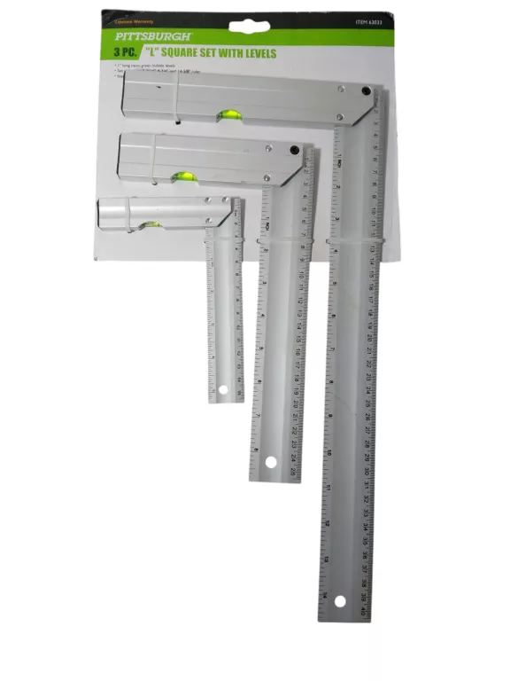KĄTOWNIK UNIWERSALNY PARKSIDE KĄTOWNIK Z POZIOMICĄ 3 CZĘŚCI 450 250 150 MM