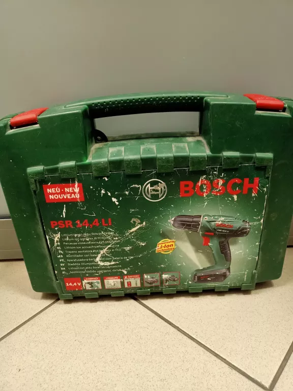 WIERTARKO-WKRĘTARKA BOSCH PSB 14,4 LI-2 W WALIZCE