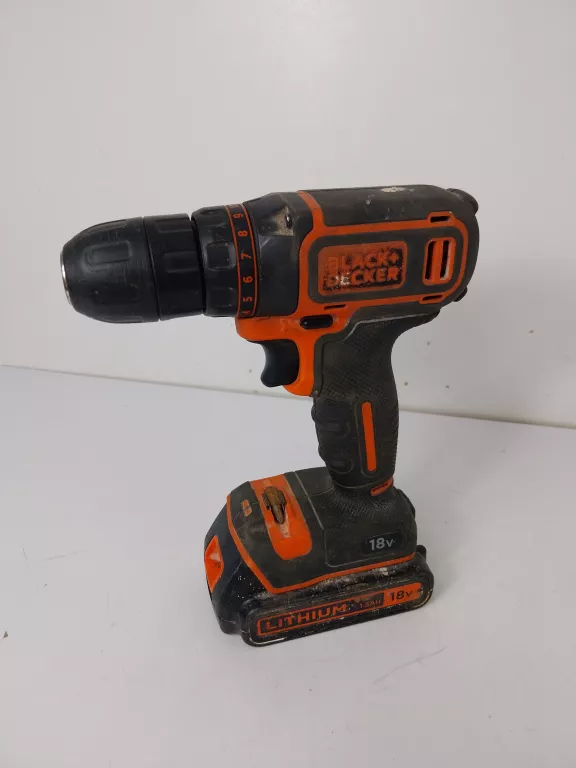 WKRĘTARKA  BLACK DECKER AKUMULATOROWA 18V