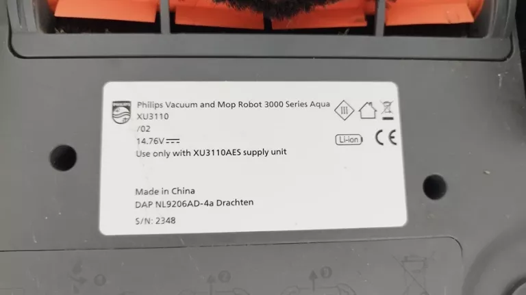 ROBOT SPRZĄTAJĄCY PHILIPS AQUA 3000 XU3110/02