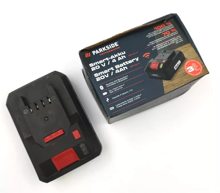 KOMPLET PARKSIDE ŁADOWARKA 20V 2X4.5A + AKUMULATOR 20V/4AH