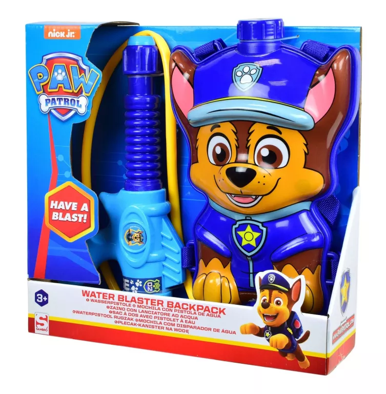 PSI PATROL CHASE PLECAK NA WODĘ MIOTACZ WODNY