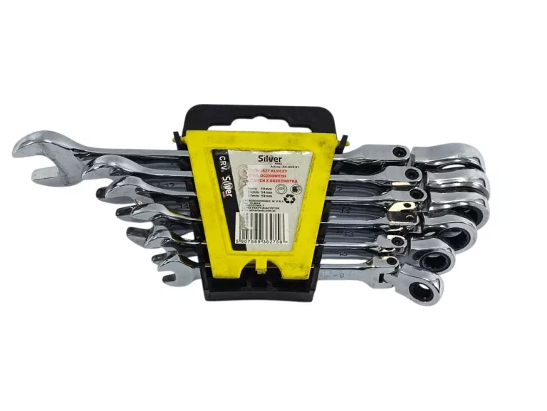 ZESTAW KLUCZY PŁASKO-OCZKOWYCH SILVERTOOLS SK-006-01