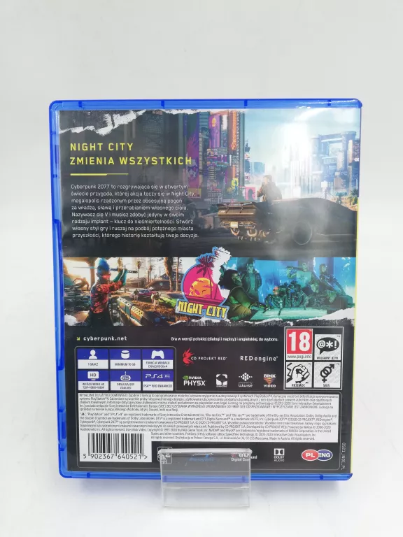 GRA CYBERPUNK 2077 PL PS4