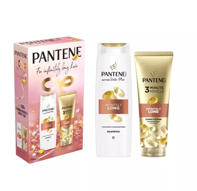 PANTENE PRO-V INFINITELY LONG ZESTAW SZAMPON + ODŻYWKA DO WŁOSÓW
