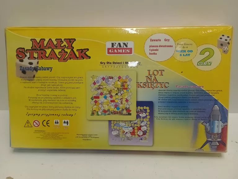 MALY STRAZAK GRA PLANSZOWA
