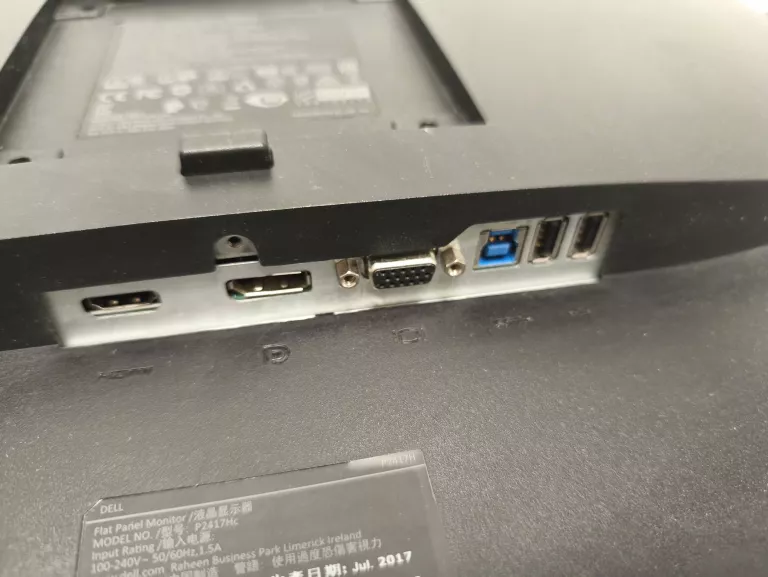 MONITOR LED DELL P2417H 23,8'