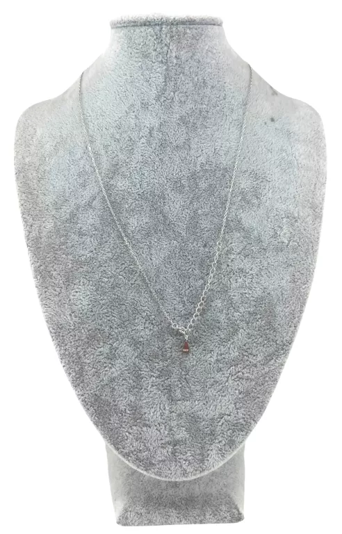 DELIKATNY SREBRNY NASZYJNIK Z KRZYŻYKIEM 1,45G 925 45CM