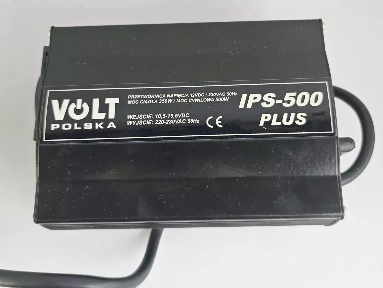 PRZETWORNICA SAMOCHODOWA VOLT POLSKA IPS500 12V 500W