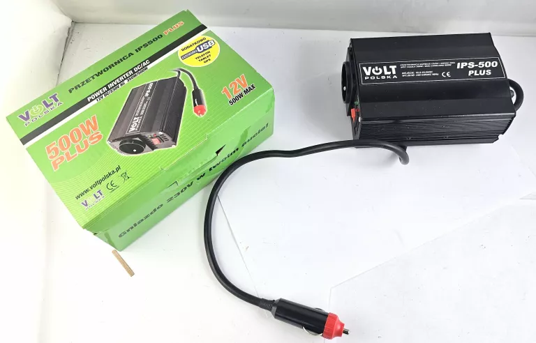 PRZETWORNICA SAMOCHODOWA VOLT POLSKA IPS500 12V 500W